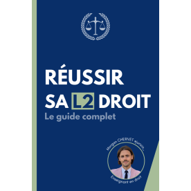 Réussir sa L2 droit